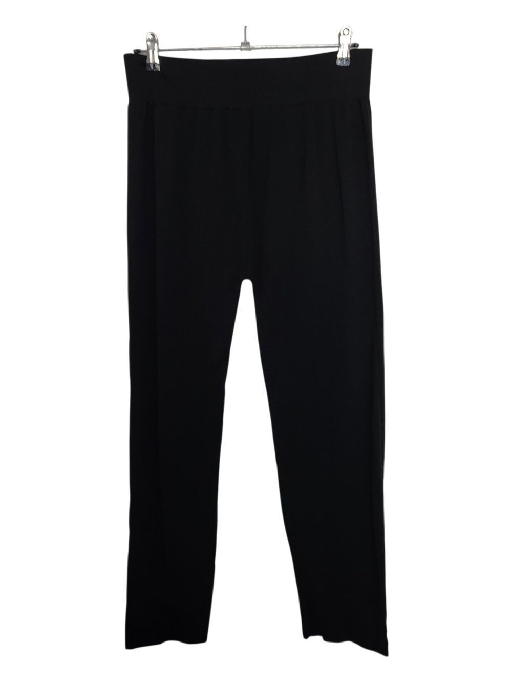 Apt. 9 Womens Black Wide Waistband Pull-On Leggings Size 3X